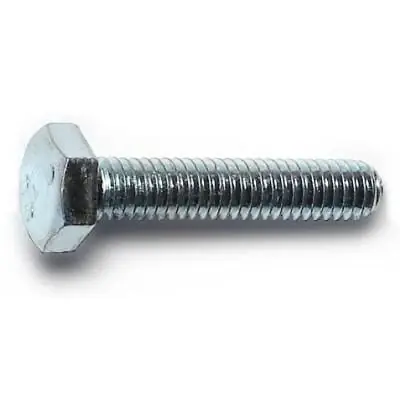 4mm-0.70 X 20mm Zinc Plated Class 8.8 Coarse Thread Hex Cap Screws