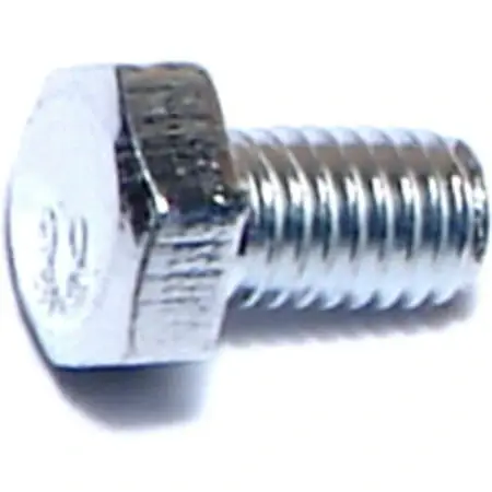 5mm-0.80 X 8mm Zinc Class 8.8 Coarse Hex Cap Screws - 50 Count