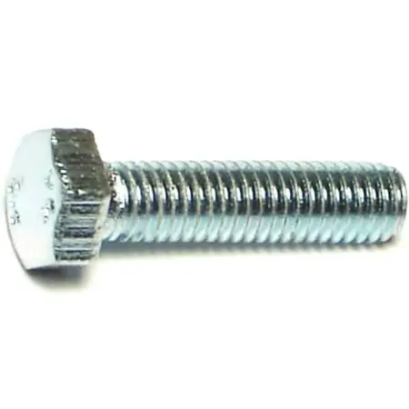 5mm-0.80 X 20mm Zinc Class 8.8 Coarse Hex Cap Screws - 50 Count