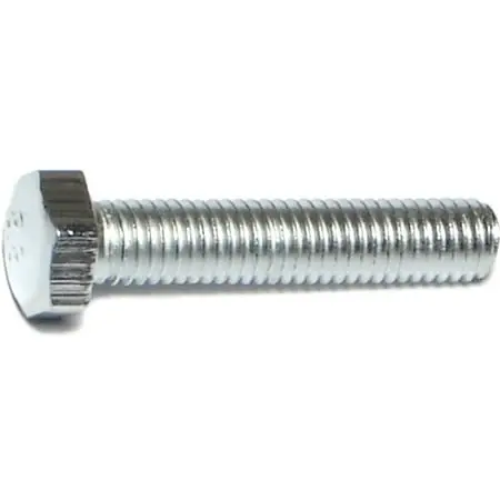 5mm-0.80 X 25mm Zinc Class 8.8 Coarse Hex Cap Screws - 50 Count