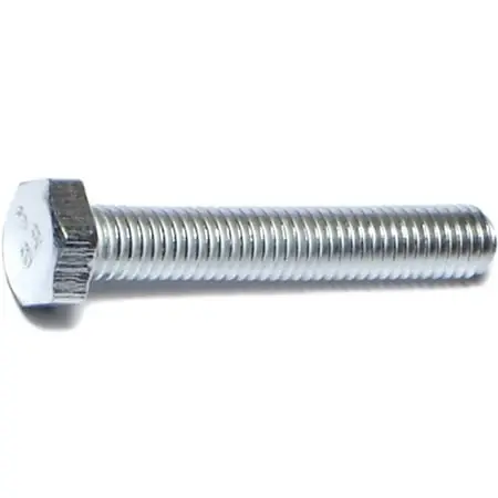 5mm-0.80 X 30mm Zinc Class 8.8 Coarse Hex Cap Screws - 50 Count