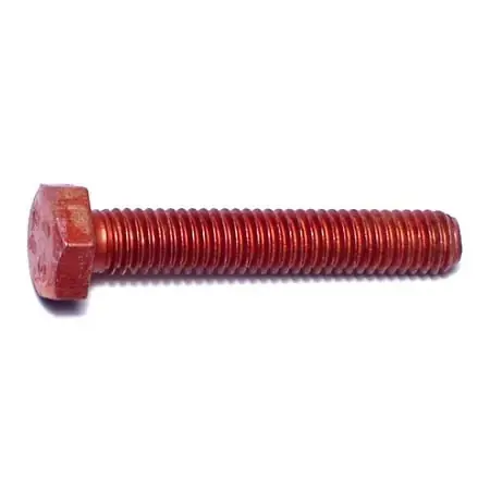 6mm-1.00 X 35mm Zinc Plated Class 8.8 Coarse Thread Hex Cap Screws
