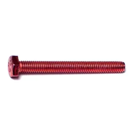 6mm-1.00 X 55mm Zinc Plated Class 8.8 Coarse Thread Hex Cap Screws