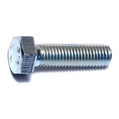 7mm-1.00 X 25mm Zinc Plated Class 8.8 Coarse Thread Hex Cap Screws