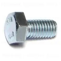 8mm-1.25 X 16mm Zinc Class 8.8 Coarse Hex Cap Screws - Durable Fasteners