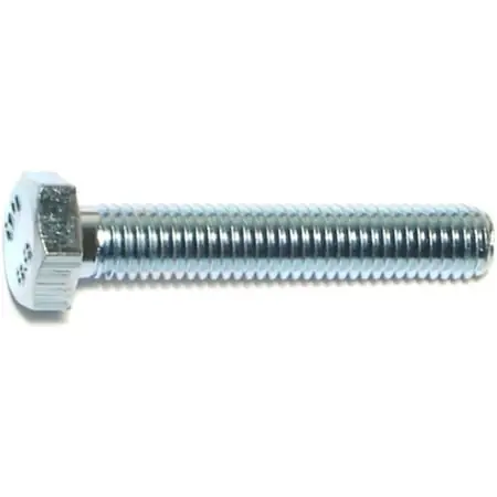 8mm-1.25 X 45mm Zinc Class 8.8 Coarse Hex Cap Screws - 50 Count