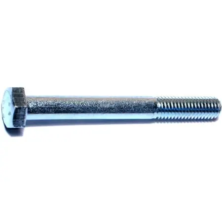 8mm-1.25 X 70mm Zinc Class 8.8 Coarse Hex Cap Screws - 25 Count