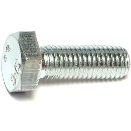 10mm-1.50 X 30mm Zinc Class 8.8 Coarse Hex Cap Screws - 50 Count