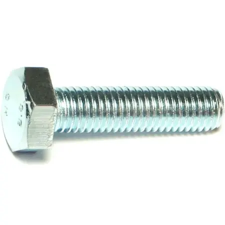 10mm-1.50 X 40mm Zinc Class 8.8 Coarse Hex Cap Screws - 25 Count