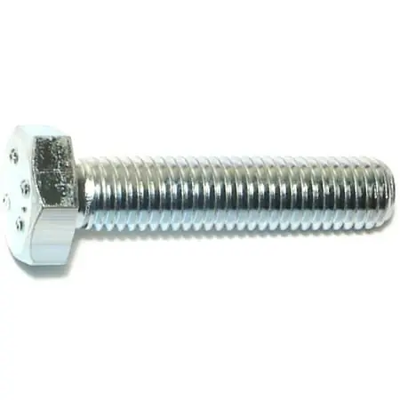 10mm-1.50 X 45mm Zinc Class 8.8 Coarse Hex Cap Screws - 25 Count