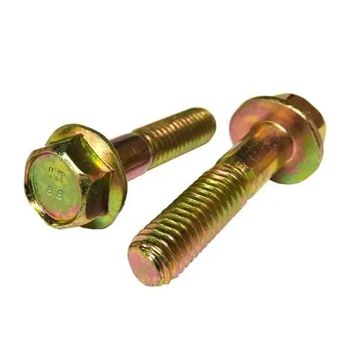 10mm-1.50 X 50mm Zinc Class 8.8 Coarse Hex Cap Screws - 25 Count