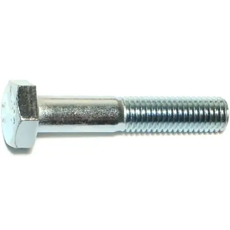 10mm-1.50 X 55mm Zinc Class 8.8 Coarse Hex Cap Screws - 25 Count