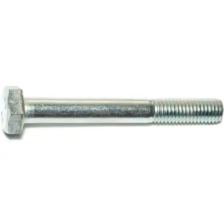 10mm-1.50 X 80mm Zinc Class 8.8 Coarse Hex Cap Screws - 25 Count