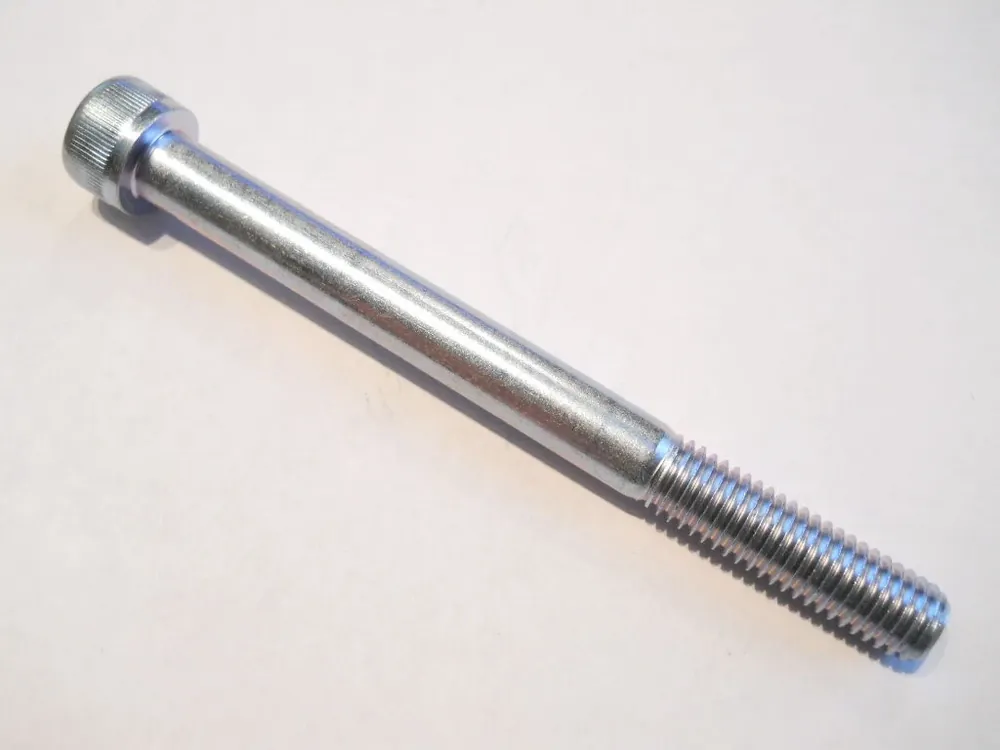 10mm-1.50 X 110mm Zinc Class 8.8 Coarse Hex Cap Screws - 25 Count