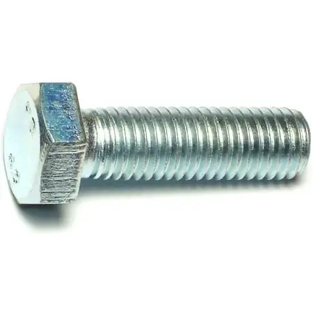 12mm-1.75 X 40mm Zinc Class 8.8 Coarse Hex Cap Screws - 25 Count