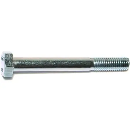 12mm-1.75 X 100mm Zinc Class 8.8 Coarse Hex Cap Screws - 10 Count