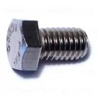 3/8-16 X 5/8 Stainless Steel Coarse Hex Cap Screws - Durable Fasteners For Various Applications