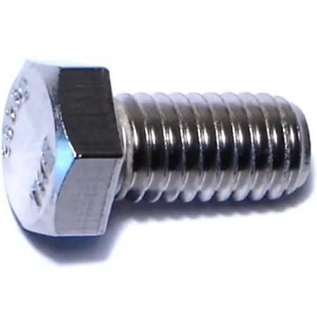 3/8-16 X 3/4 Inch Stainless Steel Coarse Hex Cap Screws - 50 Count Box