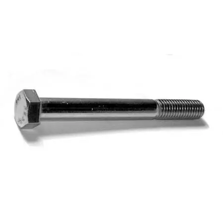 1/2-13 X 4-1/2 Stainless Steel Coarse Hex Cap Screws - 18-8 Grade