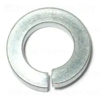 5/8 Inch Zinc Split Lock Washers - Durable Fasteners For Secure Connections