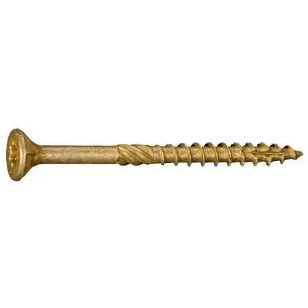 9 X 2-1/4 Star Drive Tan Deck Saberdrive Screws 1 Lb. Box (113 Pcs.)