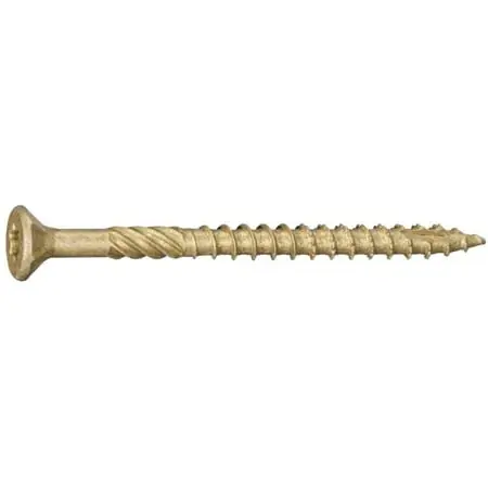 9 X 2-1/2 Star Drive Tan Deck Saberdrive Screws 1 Lb. Box (88 Pcs.)