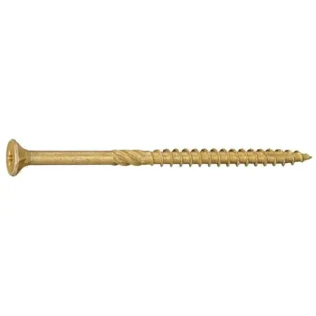 10 X 3-1/2 Star Drive Tan Deck Saberdrive Screws 5 Lb. Box (272 Pcs.)
