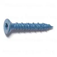 51221 0.19 X 1.25 In. Star Flat Head Masonry Screw - 100 Pack