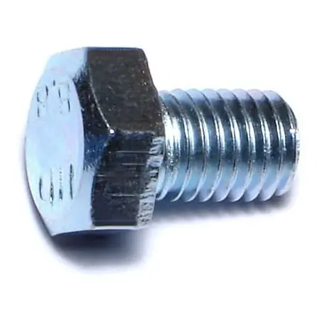 7mm-1.00 X 10mm Zinc Plated Class 8.8 Coarse Thread Hex Cap Screws