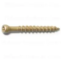 8 X 1-5/8 Star Drive Tan Trim Saberdrive Screws 1 Lb. Box (208 Pcs.)