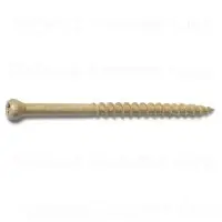 8 X 2-1/2 Inch Tan Xl1500 Saberdrive Trim Screws - Heavy Duty Fasteners