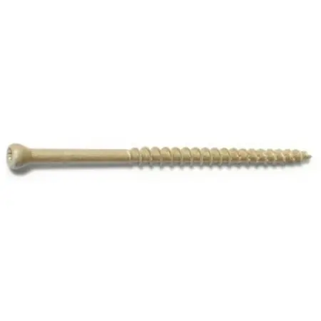 8 X 3 Star Drive Tan Trim Saberdrive Screws 1 Lb. Box (112 Pcs.)