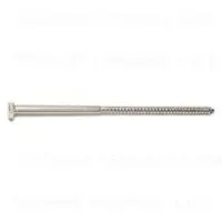 1/4 X 5 18-8 Stainless Steel Hex Head Lag Screws (50 Pcs.)