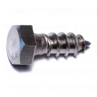 3/8 X 1 Stainless Steel Hex Lag Screws - Durable Fasteners For Heavy-duty Applications