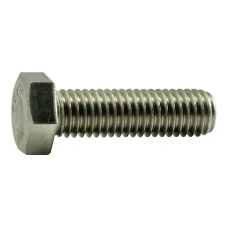 1/2 -13 X 1-3/4 18-8 Stainless Steel Coarse Thread Hex Cap Screws (25 Pcs.)