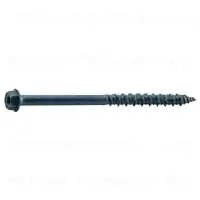 1/4 X 3-3/4 Blue Ruspert Torquemaster Star Hex Masonry Screws - Durable Fasteners