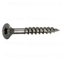 9 X 1-1/2 Inch Stainless Steel Star Drive Deck Screws - Durable And Corrosion Resistant