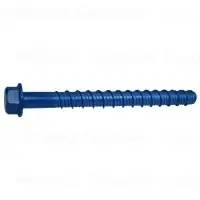 1/2 X 6 Blue Ruspert Torquemaster Hex Masonry Screws - Heavy Duty Fasteners