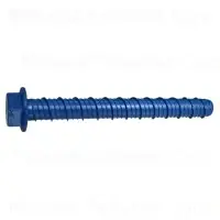 5/8 X 6 Blue Ruspert Torquemaster Hex Masonry Screws - Heavy Duty Fasteners