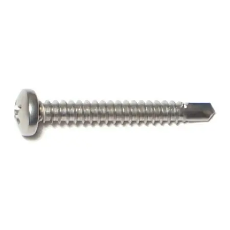 10-16 X 1-1/2 Stainless Steel Phillips Pan Self-drilling Screws - Model Sspss-144
