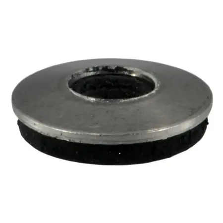 10 X 3/16 X 15/32 X 9/64 Bonded Rubber 18-8 Stainless Sealing Washers (100 Pcs.)