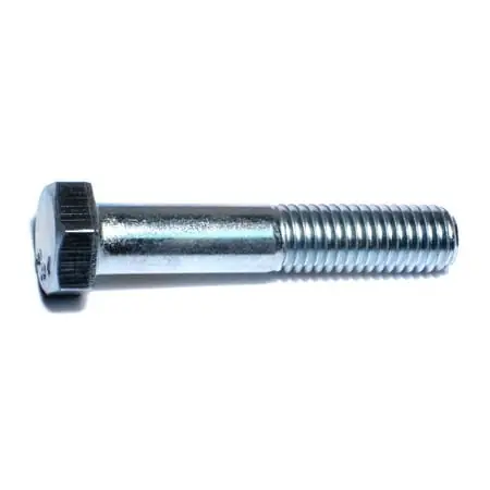 1/2 -13 X 2-3/4 Zinc Grade 2 / A307 Hex Bolts Hbhs-383 (25 Pcs.)