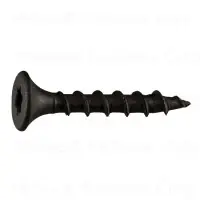 6 X 1 Black Phosphate Saberdrive Coarse Drywall Screws - Durable And Versatile Fasteners