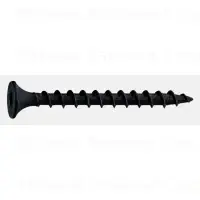 6 X 1-5/8 Inch Black Phosphate Saberdrive Coarse Drywall Screws - 100 Count