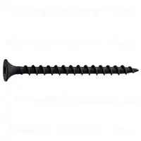 6 X 2 Black Phosphate Saberdrive Coarse Drywall Screws - Durable And Versatile Fasteners