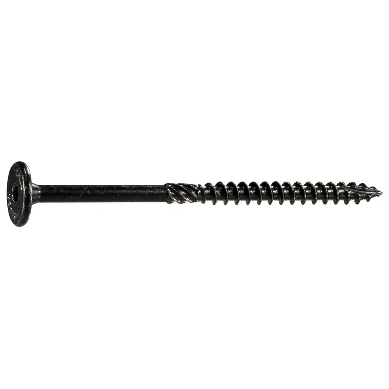 Self-drilling Pan Head Screws, 5/16 Inch X 4-1/2 Inch, Black