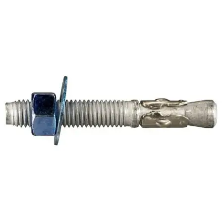 1/2 X 3-3/16 Hot Dipped Galvanized Concrete Wedge Anchors (25 Pcs.)