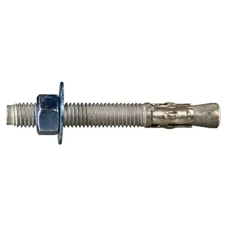 1/2 X 4-1/4 Hot Dipped Galvanized Concrete Wedge Anchors (25 Pcs.)