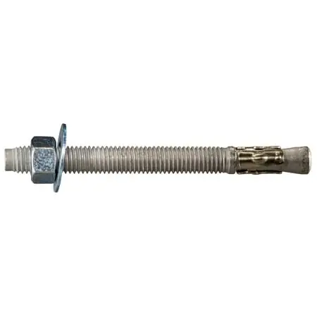 1/2 X 5-1/2 Hot Dipped Galvanized Concrete Wedge Anchors (25 Pcs.)