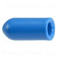 3/16 Inch X 5/8 Inch Blue Vinyl Vacuum Cap - Durable And Versatile